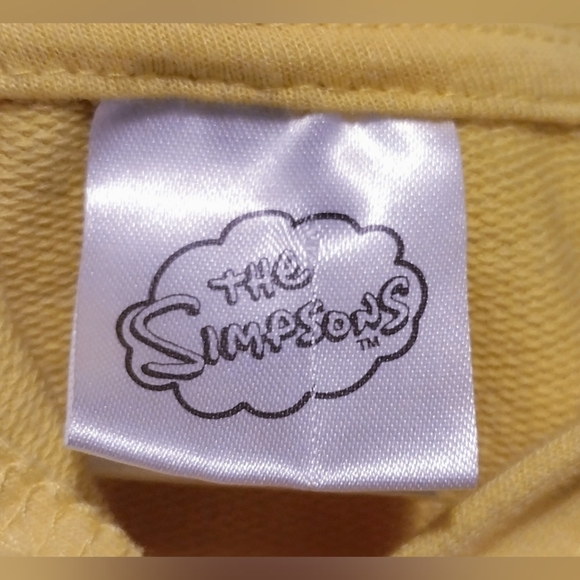 The Simpsons Bart Simpson EAT MY SHORTS Mens L Hoodie Sweater Pull Over Rare HTF - Picture 7 of 10